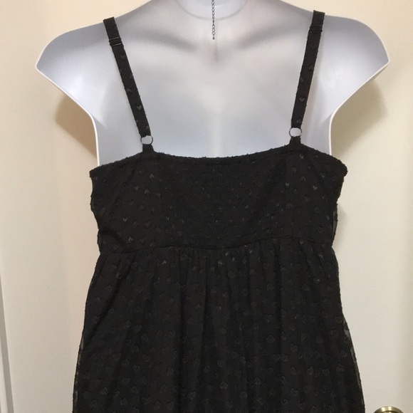 Torrid Size 1 - Black heart dress - Picture 4 of 6
